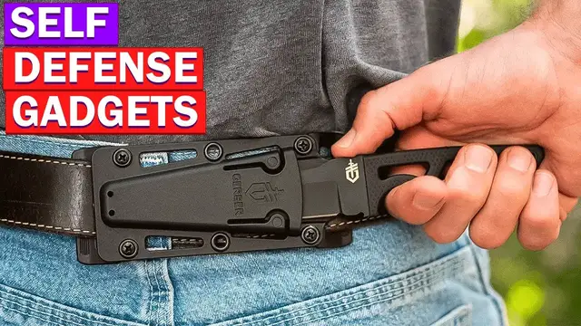 Video thumbnail for 11 SELF DEFENSE GADGETS YOU SHOULD SEE
