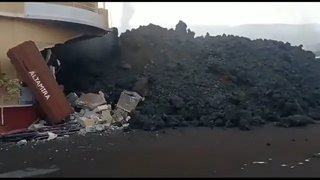 Video thumbnail for Lava in Todoque - Vulkanausbruch La Palma 2021