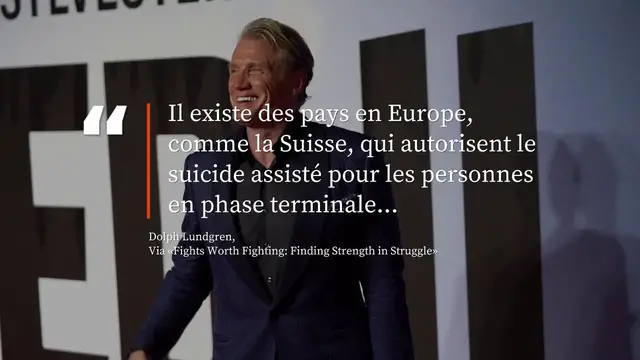 Video thumbnail for Dolph Lundgren a voulu avoir recours au suicide assisté.