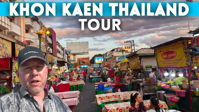 'Video thumbnail for Khon Kaen Thailand Tour Vlog 2025'