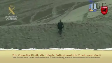 'Video thumbnail for Drohnen & Guardia Civil in den Dünen von Maspalomas'
