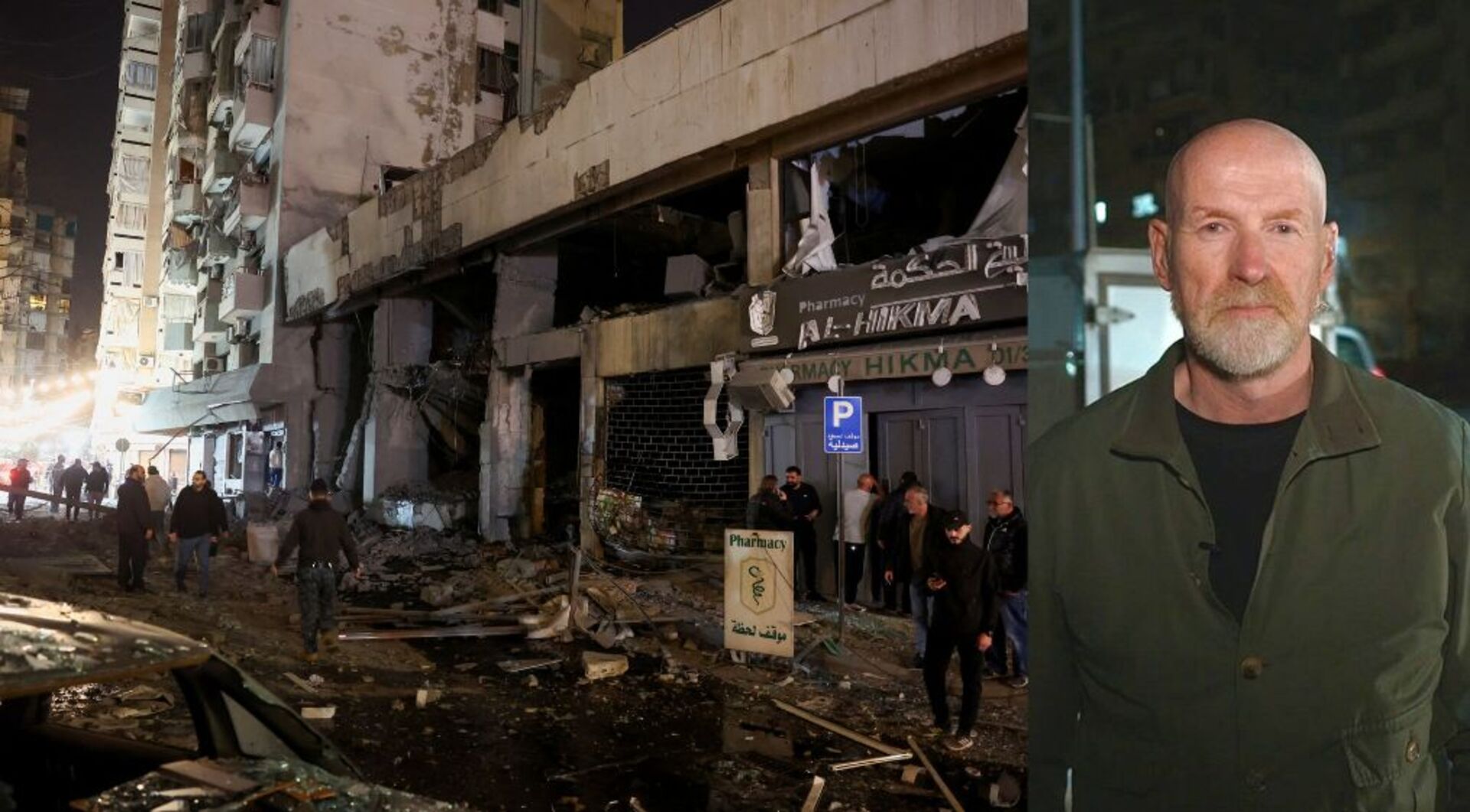 Video thumbnail for Israel strikes central Beirut, claims targeting Hezbollah cash bunker and bank