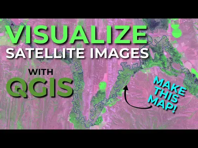 'Video thumbnail for Visualize Satellite Images with QGIS'