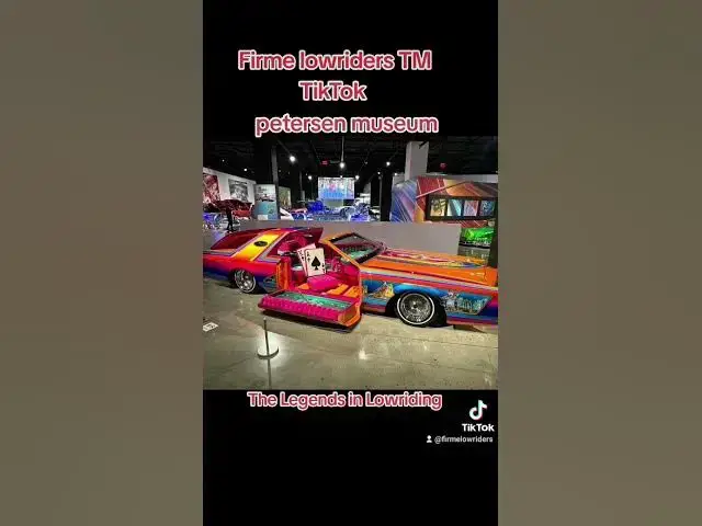 Video thumbnail for the legends in lowridering firme lowriders TM TikTok