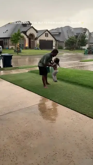 Video thumbnail for Childhood Joy Dancing in the Summer Rain