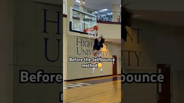 'Video thumbnail for Travis Reynolds: master the selfbounce dunking method!'