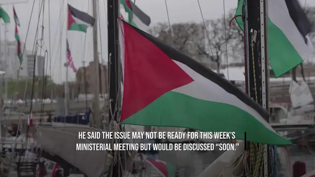 Video thumbnail for Belgium Moves Toward Recognizing Palestinian Statehood.