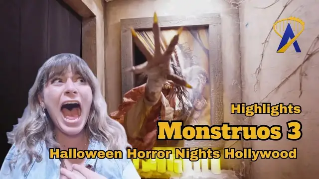 'Video thumbnail for Monstrous 3 Haunted House Highlights from Halloween Horror Nights Hollywood 2025'