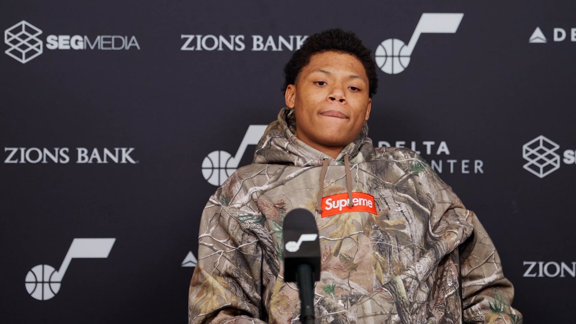Video thumbnail for Utah Jazz had Rookie Ace Bailey Watch and Learn from Future Hall of Famer