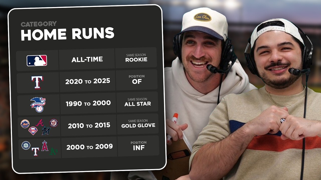 Video thumbnail for Which AL Outfielder hit the most HRs in the 2020's? - Statpad Head-to-Head