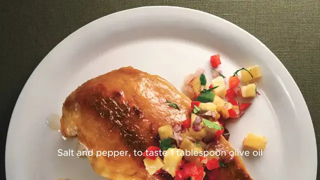 Video thumbnail for Spicy Pineapple Brown Sugar Chicken Recipe