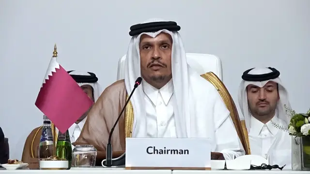 'Video thumbnail for Qatari PM condemns Israeli attack ahead of emergency summit'