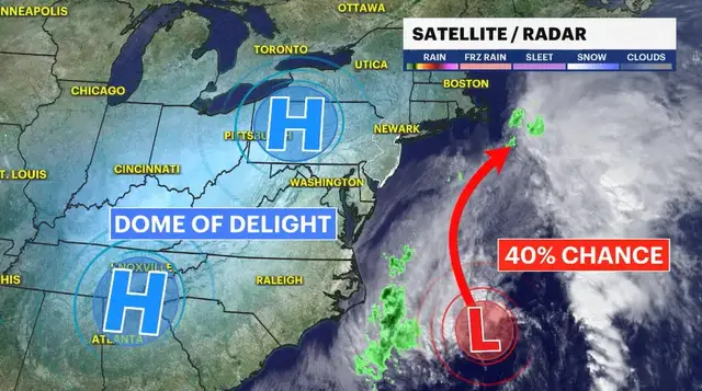 Video thumbnail for No rain this week, but offshore storm lashes coast with waves and flooding