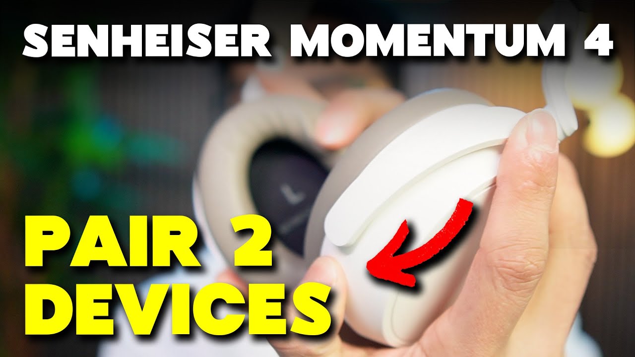 Video thumbnail for How To Pair 2 Device To SENHEISER Momentum 4