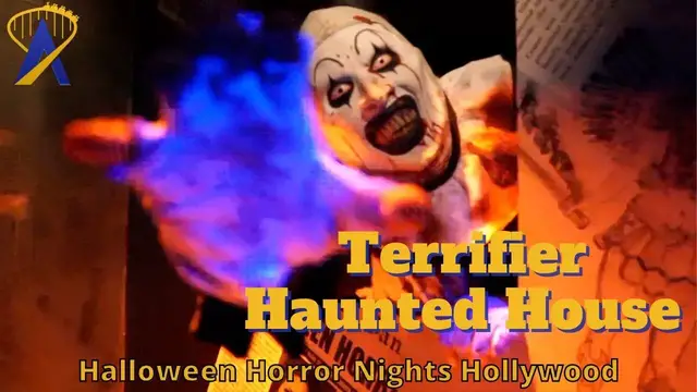 'Video thumbnail for Terrifier Haunted House at Halloween Horror Nights Hollywood 2025'