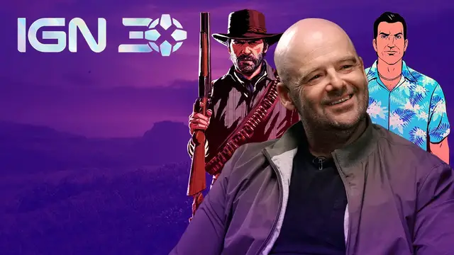 Video thumbnail for GTA Co-Creator Dan Houser on How 9/11 and a ‘Kick Me’ Sticker Changed Rockstar Games Forever