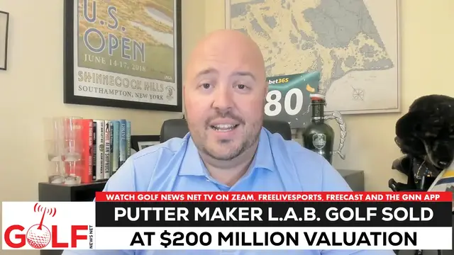 'Video thumbnail for Putter maker L.A.B. Golf sold at $200 million valuation'