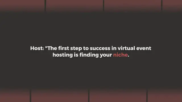 Video thumbnail for Virtual Events Hosting: Making Money in the Digital Era