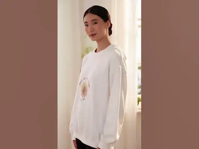 Video thumbnail for Notice the Little Things Sweatshirt | micro joy art, tiny pleasures