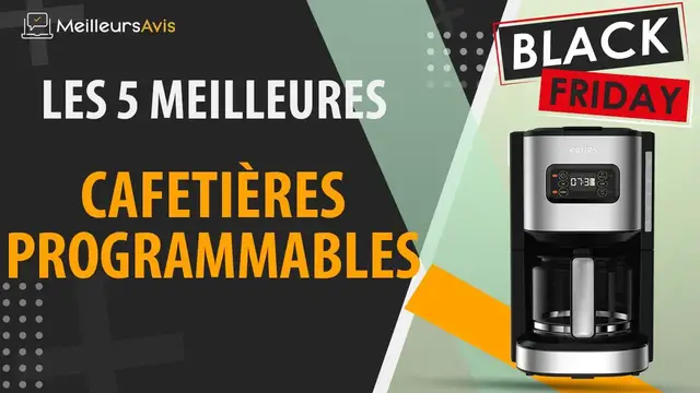 Video thumbnail for 🚩 MEILLEURE CAFETIÈRE PROGRAMMABLE - Black Friday 2022 (Comparatif & Guide d'achat)