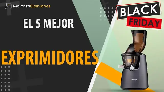 Video thumbnail for 🚩 MEJOR EXTRACTOR DE ZUMO - Black Friday 2021 (Comparación y guía de compra)