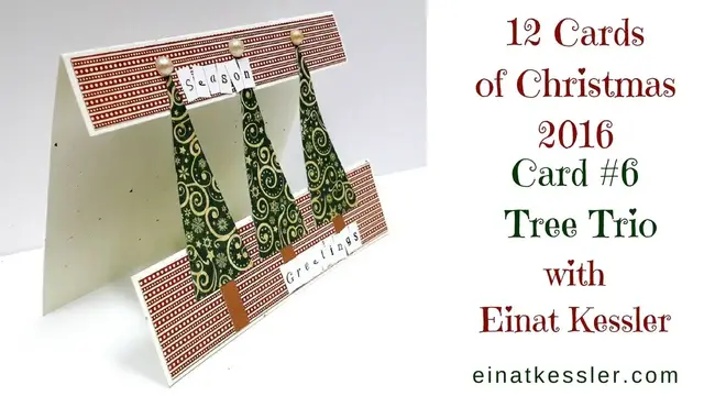 Video thumbnail for 12 Cards of Christmas #6 - Tree Trio. CHECK OUT THE LIMITED TIME OFFER IN DESCRIPTION!