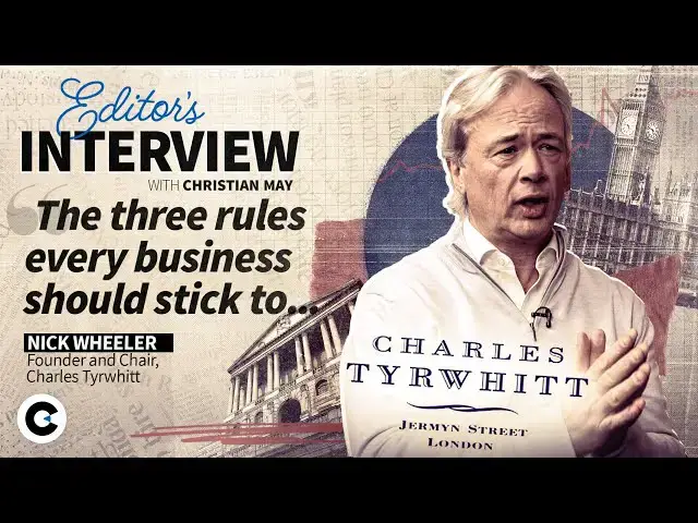 'Video thumbnail for Charles Tyrwhitt founder on why there's 'no point whinging about the government''