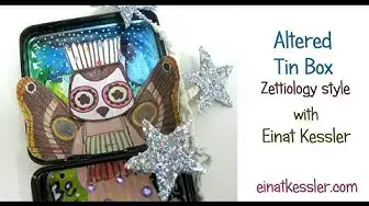 Video thumbnail for Altered Tin Box Zettiology Style