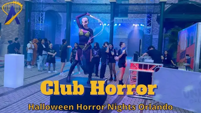 'Video thumbnail for Club Horror Street Experience at Halloween Horror Nights 2025'