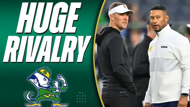 'Video thumbnail for Notre Dame Could MAKE Or BREAK Their Season vs. USC This Weekend: Full Game Preview'