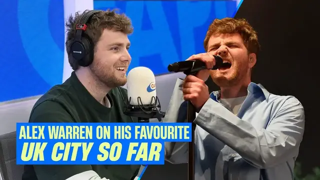 Video thumbnail for Alex Warren spills the tea on his fave UK city so far  | Capital