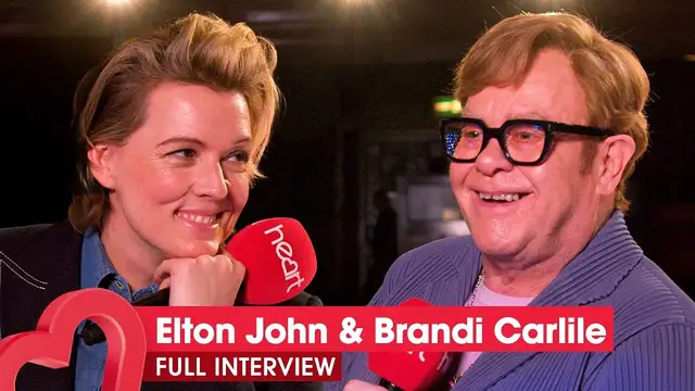 'Video thumbnail for Elton John refuses to retire as he teams up with Brandi Carlile'