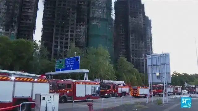 Video thumbnail for Hong Kong fire sparks anger and demands for answers