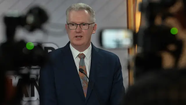 'Video thumbnail for Australian MP tells Israel: ‘Strength is not measured in bombs and hunger’'