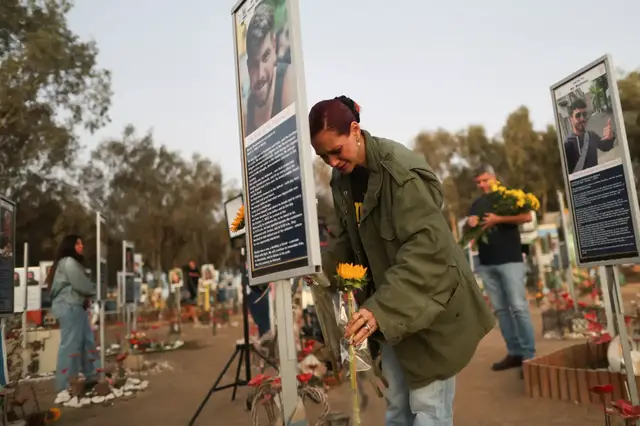 'Video thumbnail for Israelis mark two years since October 7 with tributes to loved ones'