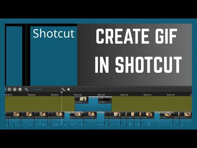 'Video thumbnail for How To Create And Download GIF Videos In Shotcut'