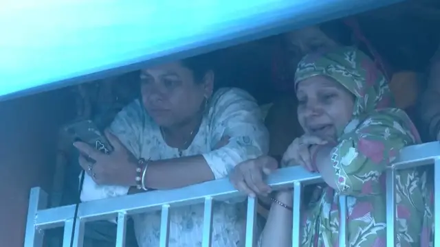 Video thumbnail for Grief, tears as families hold rites for Indian sailors killed in US strike