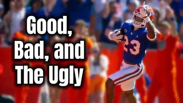 'Video thumbnail for florida gators vs missouri tigers: gators win analysis, quarterback struggles & game stats'