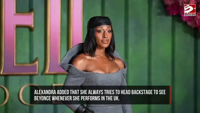 Video thumbnail for Alexandra Burke is still in touch with Beyonce since their duet on The X Factor