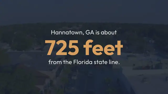 'Video thumbnail for STATE DISTANCE : Towns on the Florida / Georgia Border'