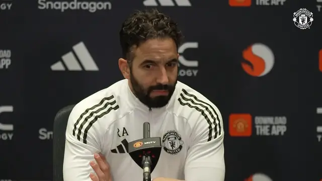 Video thumbnail for 'I protect myself' - Amorim on abuse faced after United results