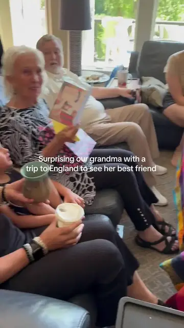 Video thumbnail for Grandma Discovers a Dream Trip to England with Best Friend