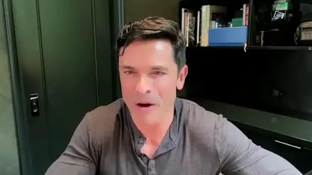 'Video thumbnail for Mark Consuelos Breaks Down His "Crazy" Guest Role As A Tech Billionaire On '9-1-1''