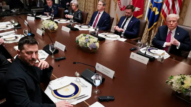 'Video thumbnail for Zelenskiy says Trump has a 'big chance' to end the war in Ukraine'