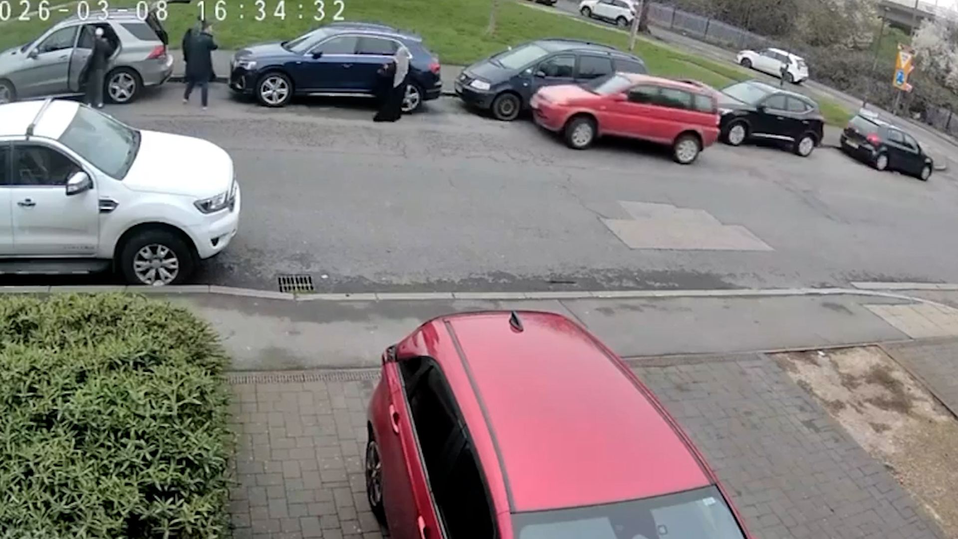 Video thumbnail for Moment car slams into Muslim woman in broad daylight