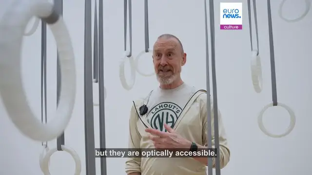 Video thumbnail for Forget 'Do Not Touch': Choreographer William Forsythe invites you to dance with the exhibits