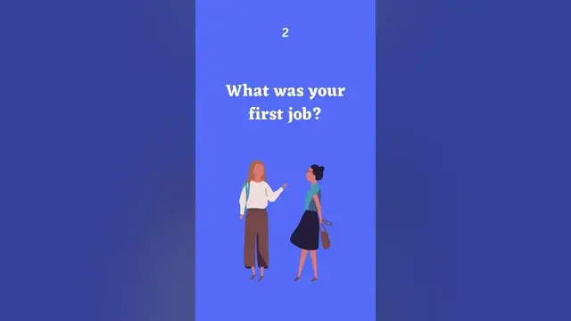 Video thumbnail for Asking to Know Why Someone Has Chosen This Career