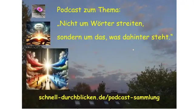 Video thumbnail for Mat7495 Podcast Begriffe nicht streiten sondern klären