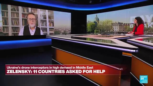 Video thumbnail for Modern wars grow interconnected as Ukraine and Russia seek strategic foothold in Iran war