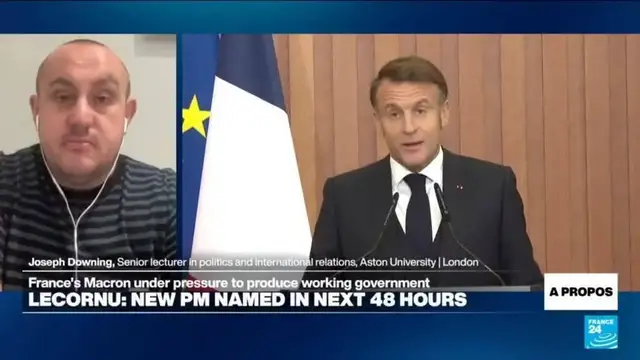 'Video thumbnail for 'In the future, people will look back nostalgically at Macron', analyst says'
